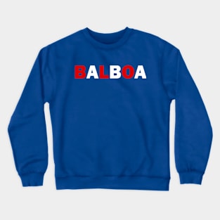 Balboa red white and blue Crewneck Sweatshirt